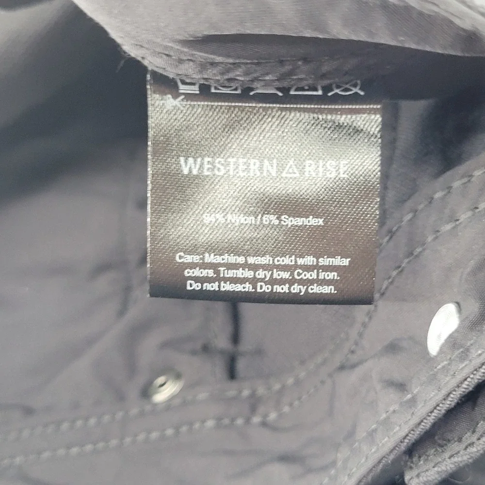 Western Rise Evolution Pants Men 28 Charcoal Grey Slim Straight‎ Stretch Travel